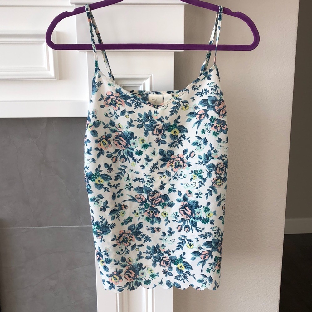 Eloise Scalloped Tank Top